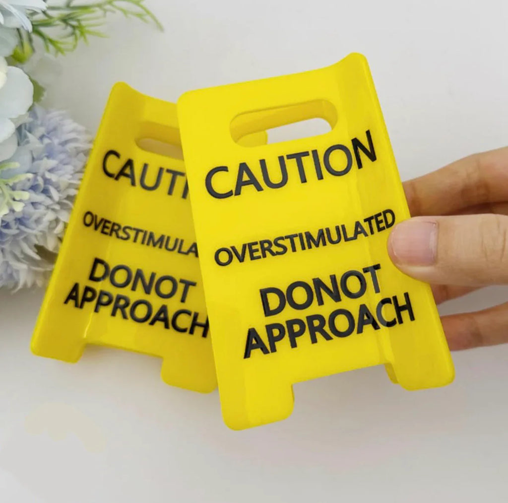 Overstimulated Hair Clip